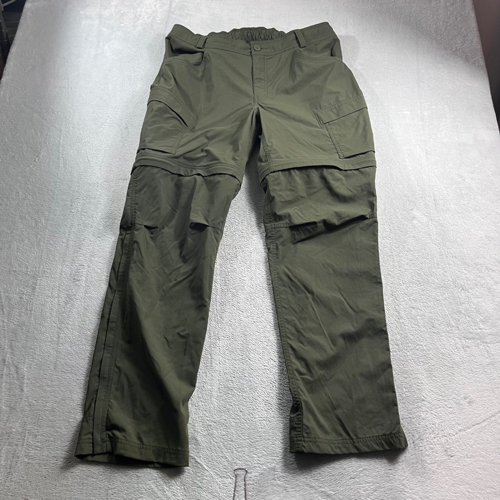 REI Co-op Sahara Convertible Cargo Hiking Pants Olive Green Womens 16